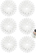 Palm Brush Refills for OXO Soap Dispensing Dish Brush | 6 Pack Cleaning by Shadowgallery