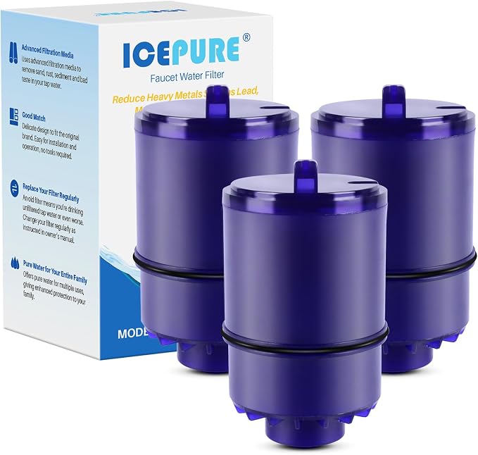 ICEPURE Heavy Metal Reduction Faucet Filter Replacement by ICEPURE