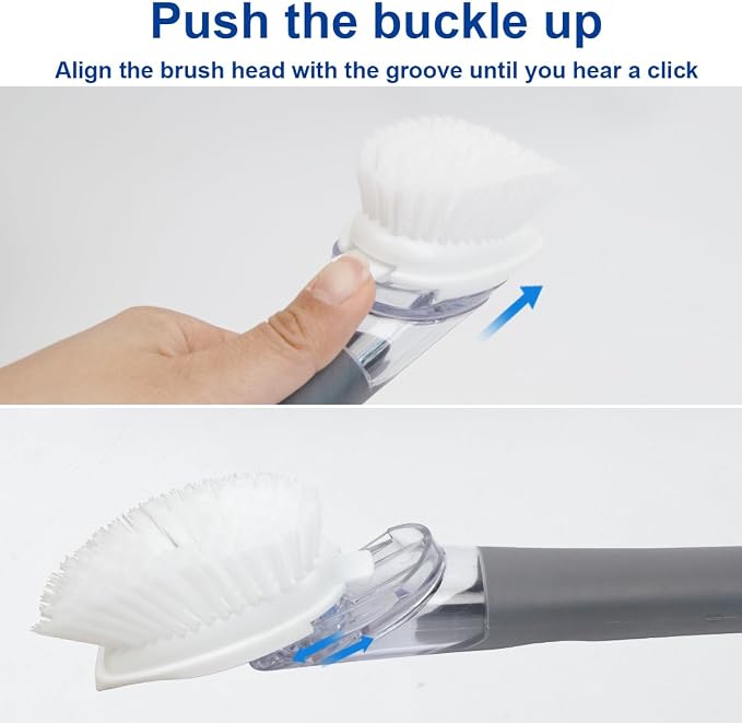 CELOX Dish Brush with Soap Dispenser - Image 6