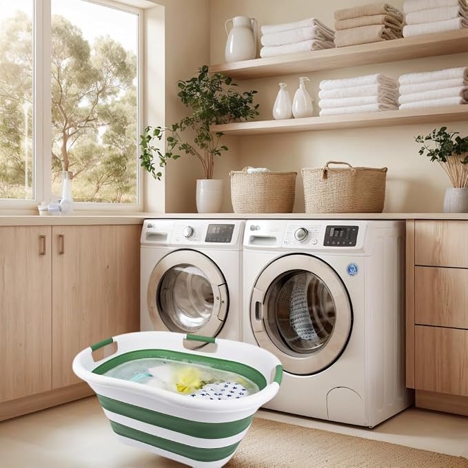SAMMART 40L Collapsible Plastic Laundry Basket - Image 6