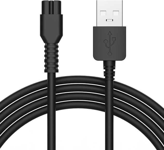 POPCHOSE Replacement USB Charging Cable Fabric Shaver SN2268 | Fit by Popularchoicesfromhere