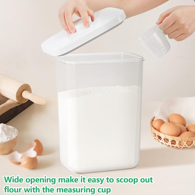 6 Qt Flour Sugar Storage Containers - Image 3