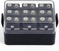 ALCYON 9V Battery Organizer Storage Case, Battery Vault Box Container by ALCYON
