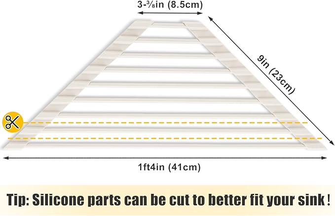 Tomorotec Triangle Roll Up Dish Drying Rack - Image 5
