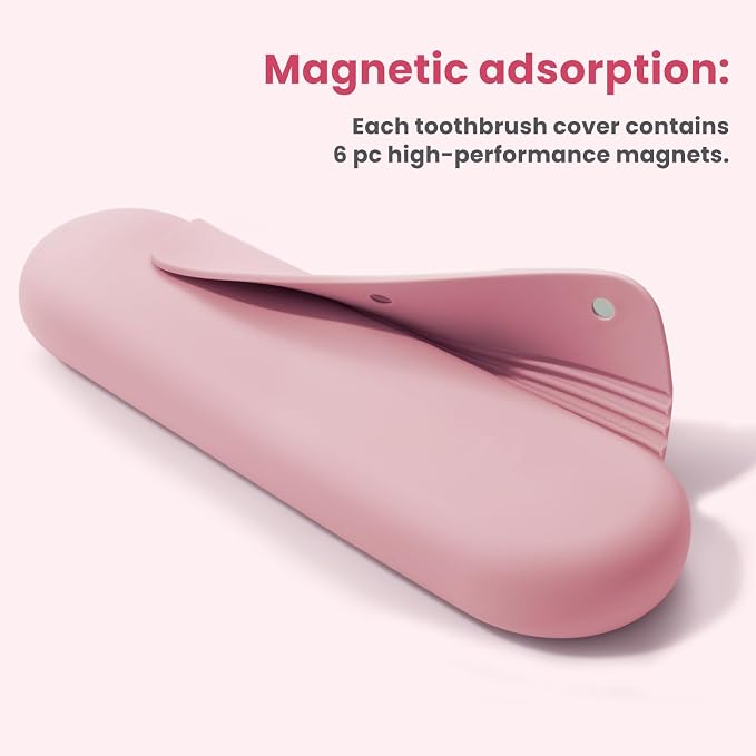 Silicone Electric Toothbrush Travel Case, Manual Toothbrush Travel Cover - Image 5
