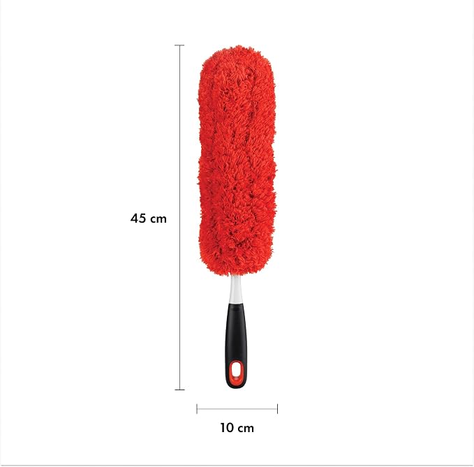 OXO Good Grips Microfiber Hand Duster | Sharp stainless steel blade, - Image 3