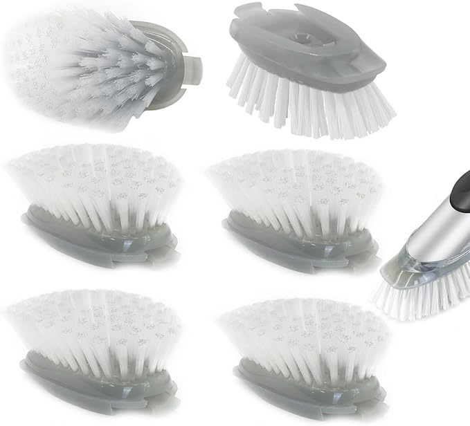 Brush Refills for OXO Dish Brush | 6 Pack Dish Brush Cleaning Soap Dispensing by Shadowgallery