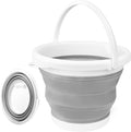 Collapsible Bucket with Handle 10L, Portable Mop Bucket by BIDFUL