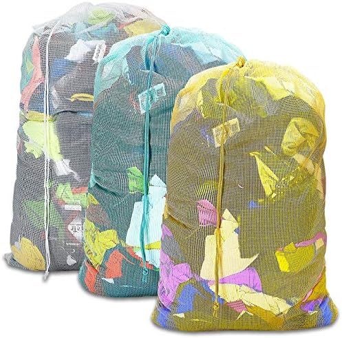 Mesh Laundry Bags, Heavy Duty by Dalykate