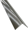 Brushed 304 Stainless Steel Corner Guards, 48" Wall Protectors, 20ga & 16ga, Available in 1/2" to 4", Multi-Pack Options (1, 2, 5, or 10) (2, 1 1/4 x 1 1/4, 16ga, No Hug Edges)