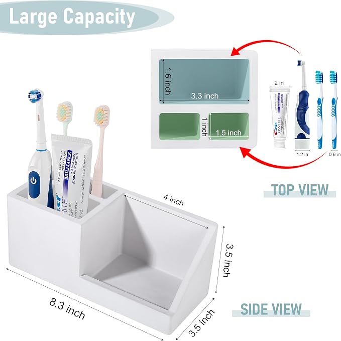 Diatomite Toothbrush Holders Toothpaste Organizer - Image 4