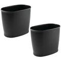 iDesign Slim Plastic Bathroom Trash Can, by iDesign