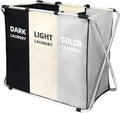 180L Large Laundry Basket, Freestanding Laundry Hamper, Collapsible Tall by Unknown