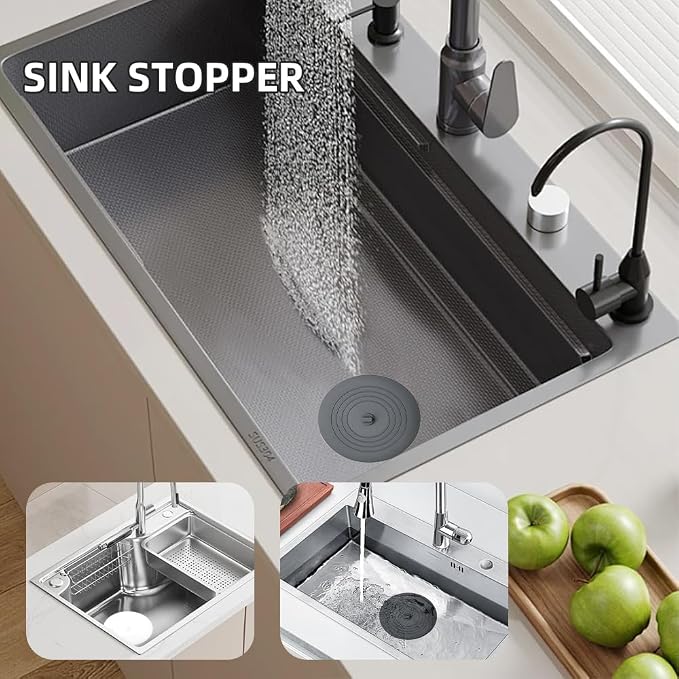 Tub Stopper 2PCS, Bathtub Drain Stopper, 6 inches Bathtub Tub Drain Cover - Image 6