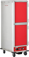 Kratos Full Size Commercial Insulated Holding and Proofing Cabinet with Solid Dutch Doors, Holds 36 Full Size Sheet Pans, 120V, 1440W (28W-603)