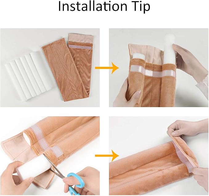 36 Inch Under Door Stopper, Door Noise Blocker | Double Sided Door Stopper - Image 4