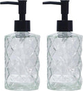 YYTSGG Crystal Clear Glass Soap Dispenser by YYTSGG