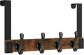 Over The Door Hooks Heavy Duty, Wood Over Door Hanger Hook by Homode