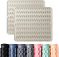 2 Pack Caketime Silicone Dish Drying Mat by CAKETIME