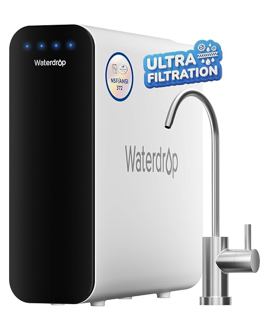 Waterdrop TSU 0.01 Micron Ultra Filtration Under Sink Water Filter System | by Waterdrop