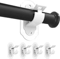 No Drill Curtain Rod Brackets， No Drill Needed Curtain Rod Holders, Adhesive by Unknown