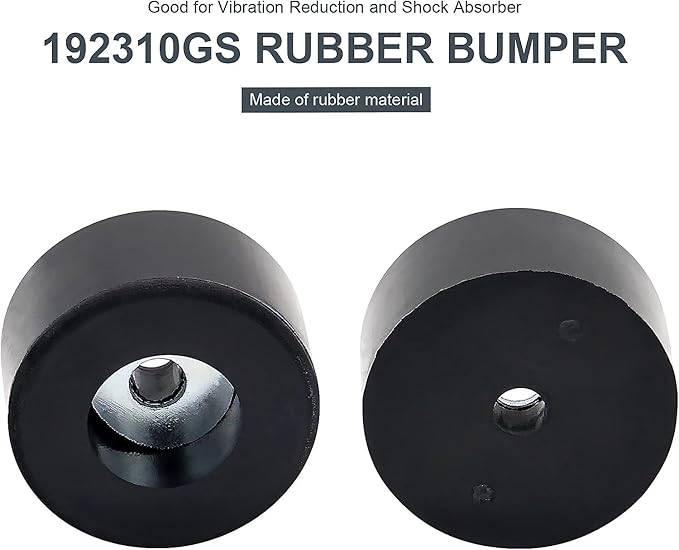 Thaekuns 4PCS 192310GS Anti Vibration Foot Pad Isolator Rubber Bumper for Many Compressors, Generators, Pressure Washers