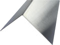 Brushed 304 Stainless Steel Corner Guards, 48" Wall Protectors, 20ga & 16ga, Available in 1/2" to 4", Multi-Pack Options (1, 2, 5, or 10) (1, 4 x 4, 20ga, No Hug Edges)