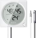 GoveeLife WiFi Refrigerator Thermometer Hygrometer Pro with 2 in 1 Alarm, Monitor Sensor for Freezer, Wireless Digital Freezer Temperature Humidity with App Alert, LCD Display(Gateway Not Included)