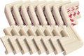 Baby Proofing Corner Guards 16 Pack White, Extra Thick Foam Edge Protectors for Table and Furniture, Pre-Taped Adhesive Bumpers, Heavy-Duty Safety for Kids and Toddlers