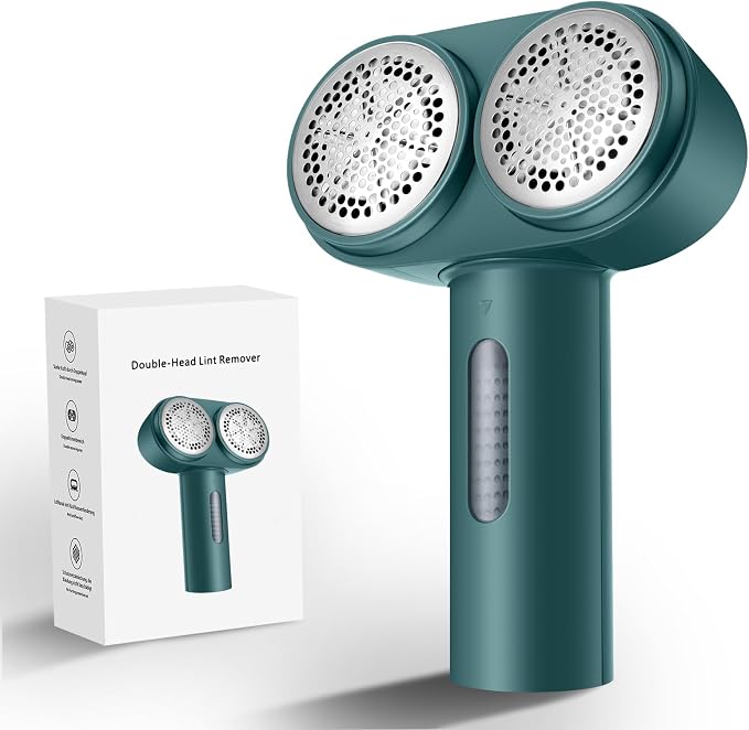 Fabric Shaver, Dual Motor Electric Lint Shaver by HANDZEE