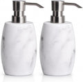 Clasin Home Resin Soap Dispenser Set 2, Refillable Hand Soap Dispenser by ClasinHome
