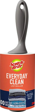 Scotch-Brite Everyday Clean Lint Roller, 100 Sheets Total, 1 Pack by Unknown