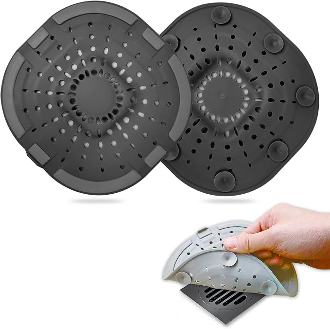 Bovinde Hair Drain Catcher, Square Cover by Bovinde
