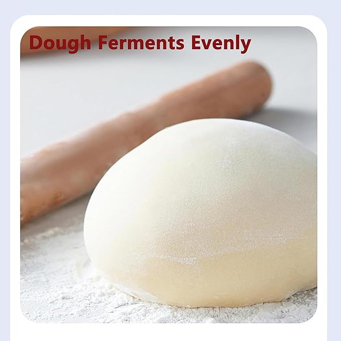 40L Bread Proofing Box, Electric Dough Proofer Machine for Home Use, 450mmx330mm Large Size Inner Cavity, Adjustable Temperature +Timing(1min-24h),Automatic Humidity Control