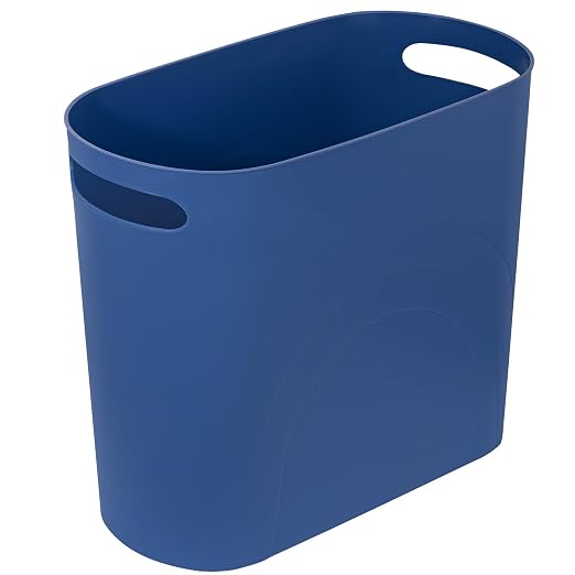 rejomiik Small Bathroom Trash Can, 3.5 Gallon Slim Garbage Can, Office and by rejomiik