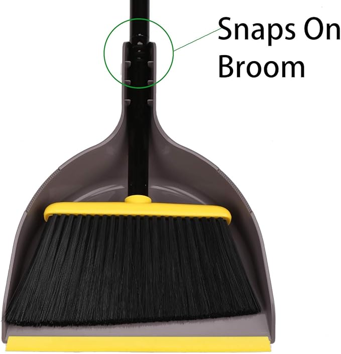 Broom and Dustpan Set, IndoorBroom - Image 2