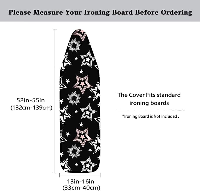 Black Fashion Iron Board Cover - Image 5