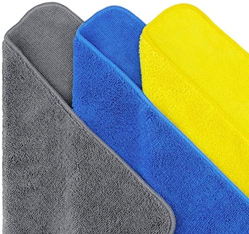 POLYTE 300 GSM Multipurpose Microfiber Cleaning Towel, 16x16 in, 36 Pack - Image 2