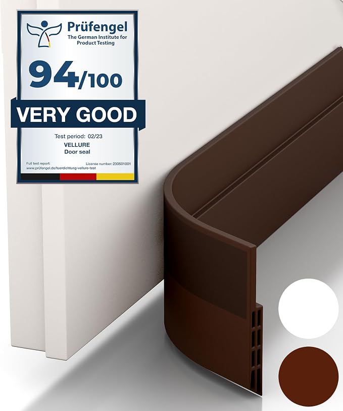Vellure® door draft stoppers for bottom of door by Vellure