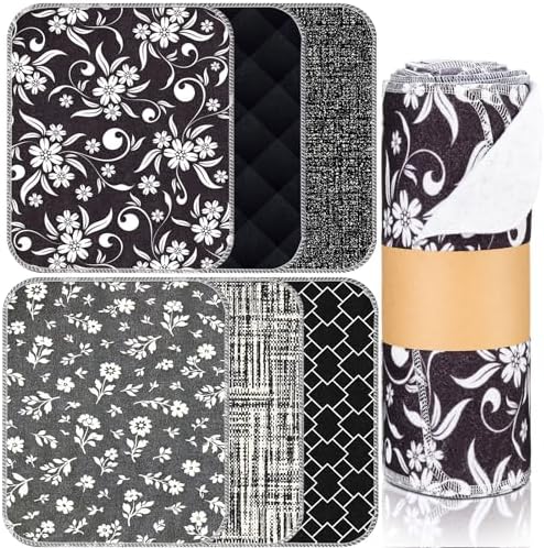 Mindsoft 36 Pcs Kitchen Towels Reusable Dishcloths Absorbent Hand Dish Towels by Mindsoft