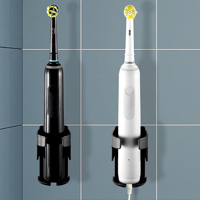 All Metal Electric Toothbrush Holder by RIVOODS
