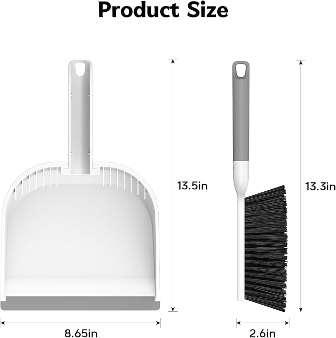 SetSail Small Dustpan and Brush Set - Image 2