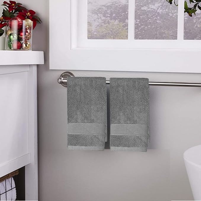 Lchkrep Bathroom Hand Towels, Home Soft 100% Cotton Super Soft Highly Absorbent - Image 4