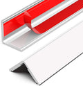 Wall Corner Protector, Walls Edge Protector，Self-Adhesive Wall Corner Guards,PVC Double Side Edge Protector， Furniture Stairs Guard (2, 2.5x120cm/0.98x47.2in)