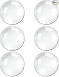 6pcs Wall Bumpers, Clear Wall Protectors, Door Bumpers for Doorknob, Furniture Bumpers,Reducing Noise,Protecting Walls,Using for Entrance Door,Cabinet Door,Fridge Door, Wall Bumper (35*35mm)
