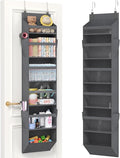 Lifewit 1 Pack Over the Door Organizer, 6 Section Clear Window Hanging Storage by Lifewit
