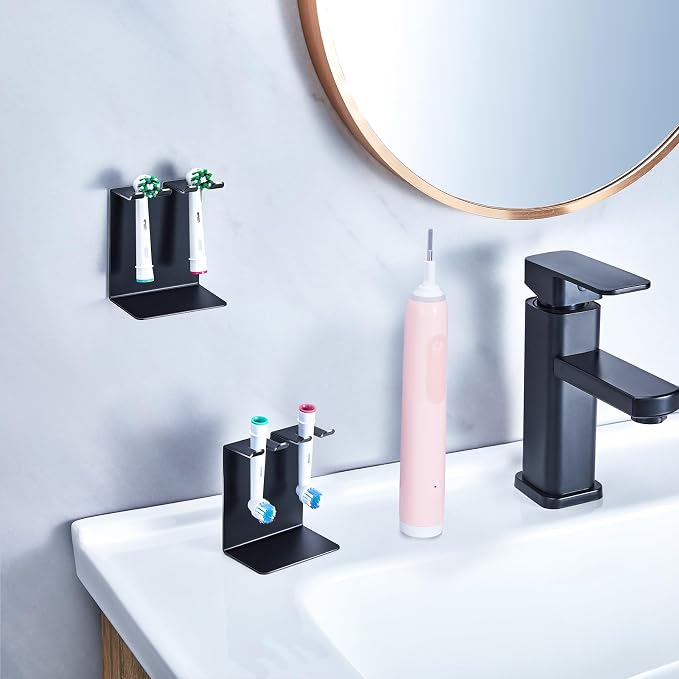 Electric Toothbrush Head Holder, Oukimly Toothbrush Holder Wall Mounted or - Image 2
