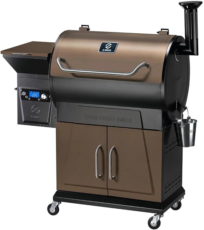 Z GRILLS 2026 Electric Pellet Smoker & Grill, 700 sq. in Cooking Space, PID 3.0 Precision Control, Dual Meat Probes, 28-Hour Hopper, Dual-Wall Insulated Base, 8-in-1 BBQ with Cover