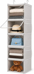 5-Shelf Hanging Closet Organizer by Vailando