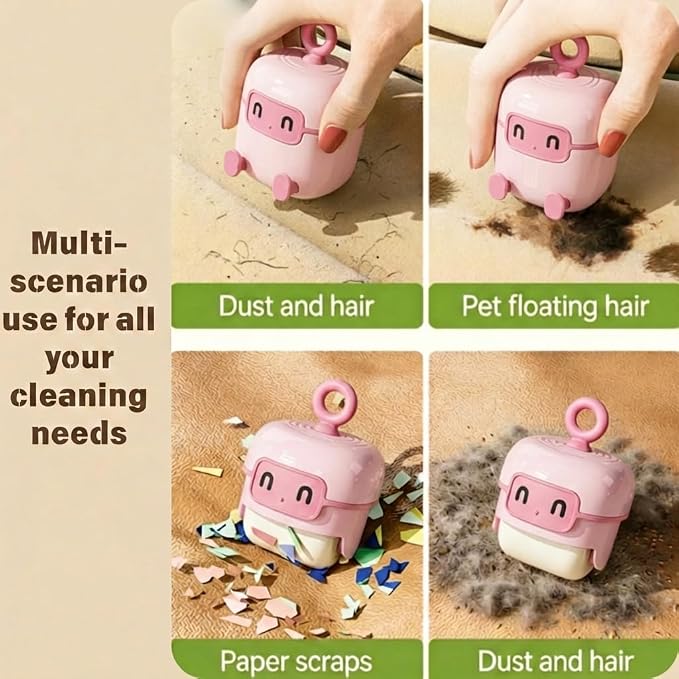 Reusable Mini Travel Lint-Roller, Extra Sticky Lint Rollers - Image 4